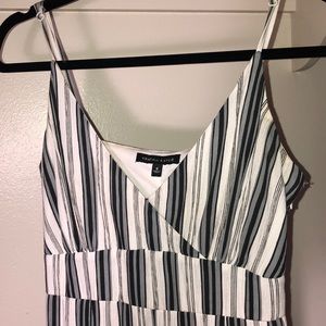 Kendall & Kylie Striped Jumpsuit